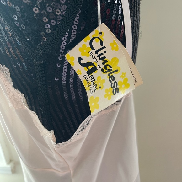 Vintage Arnel Clingless Tricot Full Slip Size 40/L - Picture 7 of 14